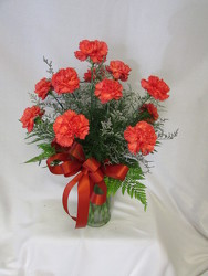 Dozen Carnations from Chillicothe Floral, local florist in Chillicothe, OH
